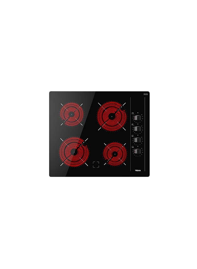 Tbc 64000 Xfl Vitroceramic Hob With 4 Zones In 60 Cm 112550009 Black