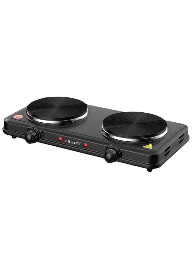 Electric Twin Solid Double Burner Induction Hot Plate Stove