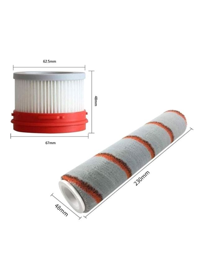 Replacement Kit For Xiaomi Deerma V9/V9P/V10 Vacuum Cleaner V9-ROBR White/Red/Grey