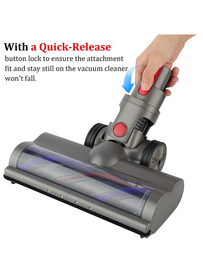 Fits Dyson V15 V11 V10 V8 V7 Cordless Vacuum Cleaner Accessories, Floor Brush for Carpets and Hard Floors