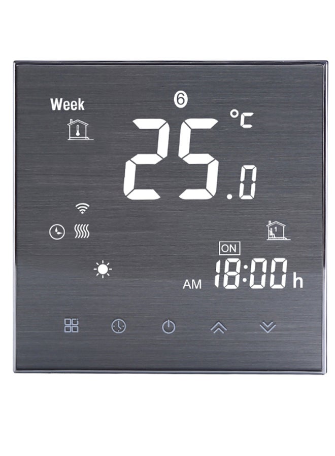 LCD Smart Digital Temperature Controller Thermostat 1.5W BTH-2000L-GALW WiFi1 Dark Grey/Black/White