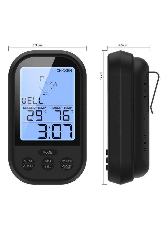 Wireless BBQ Thermometer NA-H9842 Black