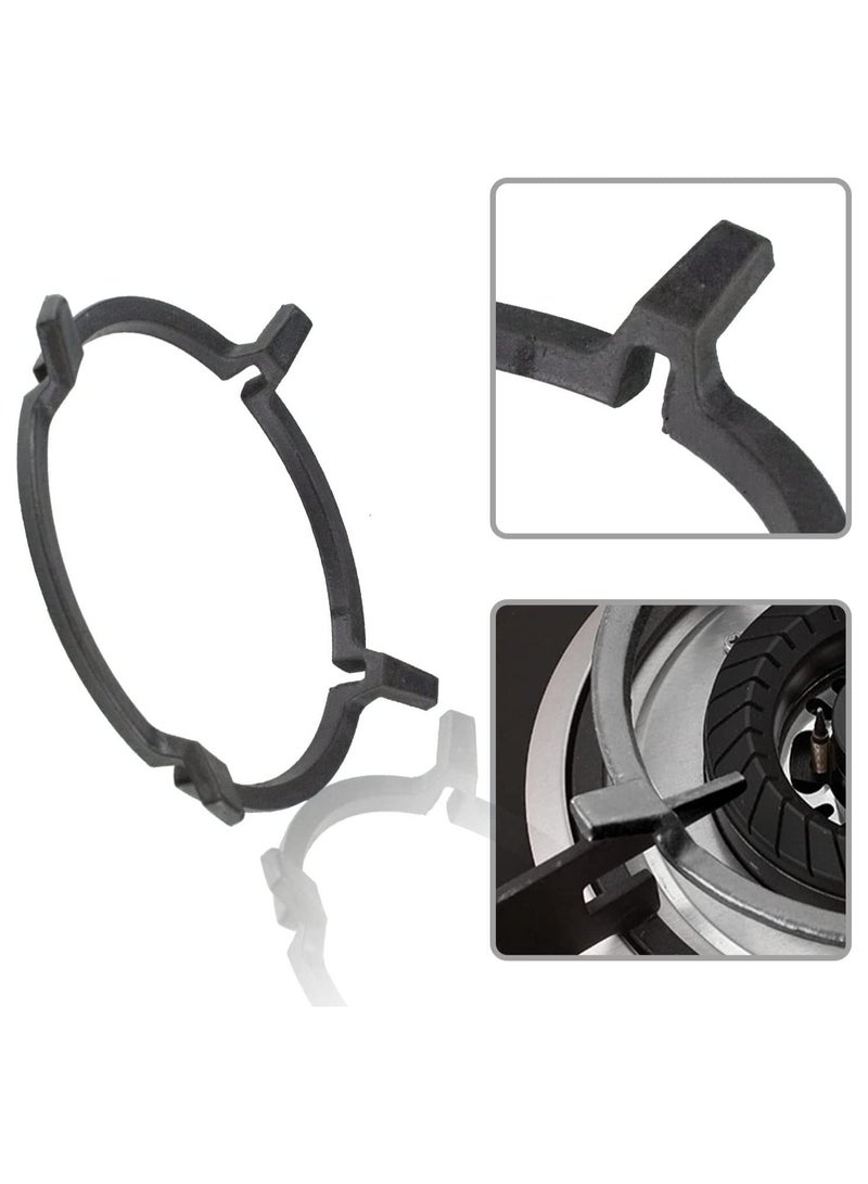 Universal Cast Iron Wok Pan Support Rack, SYOSI Stand Non Slip Cooktop Range Stove Accessories for Kitchen Wok, Cooktop, Cooking Pot (Diameter: 16cm)