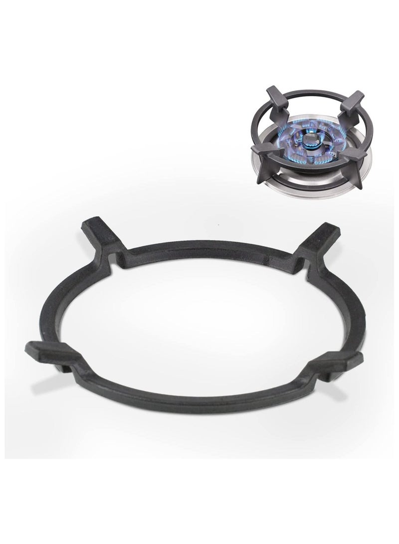 Universal Cast Iron Wok Pan Support Rack, SYOSI Stand Non Slip Cooktop Range Stove Accessories for Kitchen Wok, Cooktop, Cooking Pot (Diameter: 16cm)
