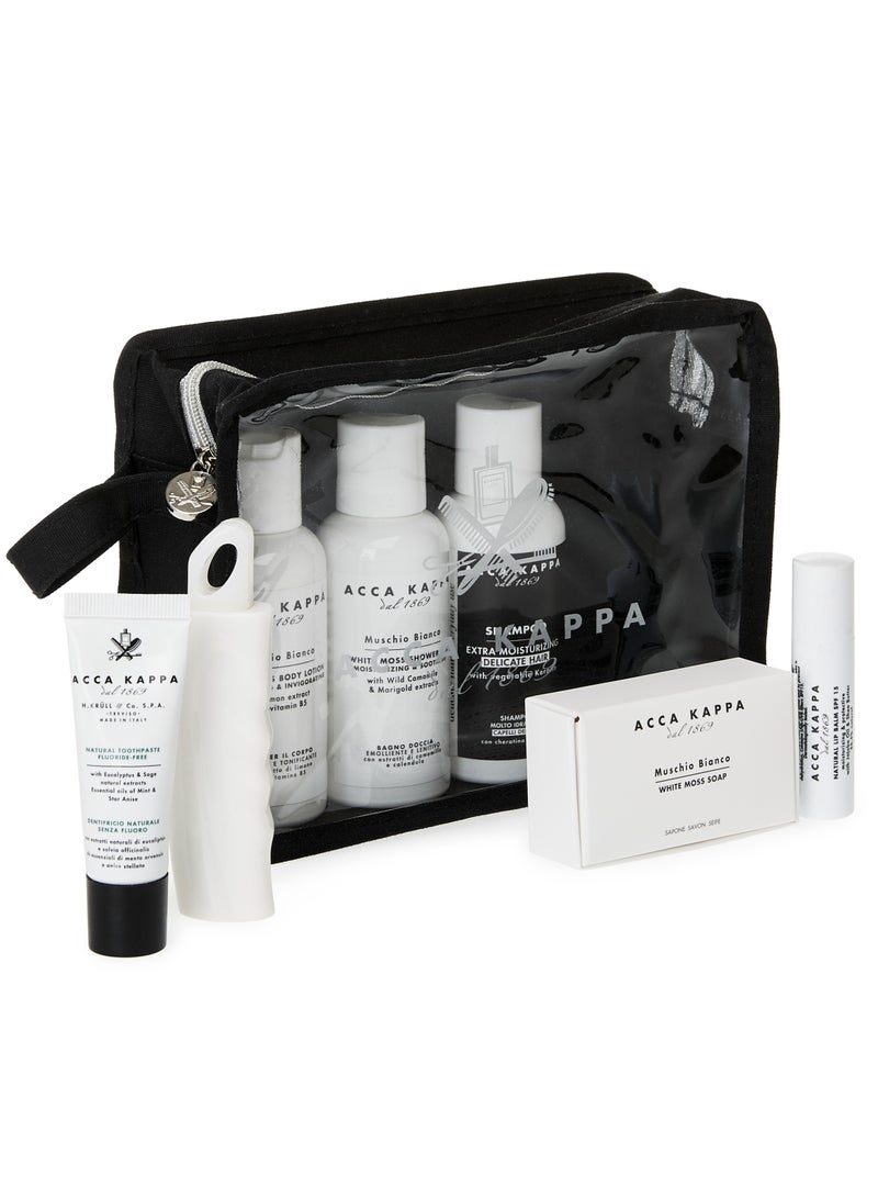 White Moss | Travel Toiletry Kit