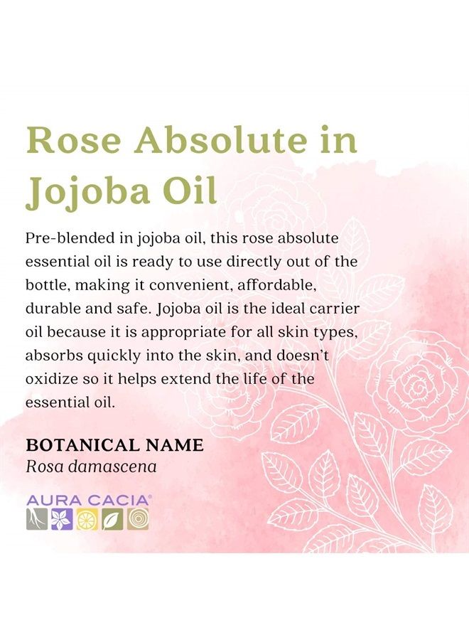 Neroli In Jojoba Oil, 0.5 Ounce, Fresh, Comforting Floral Aroma, Sourced From Bitter Orange Tree Flowers