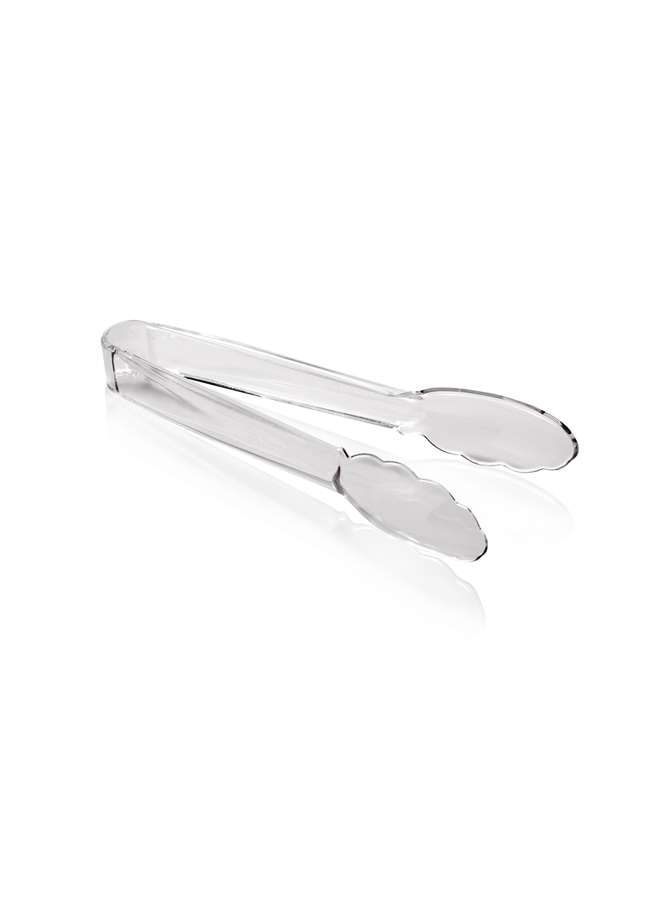 1 Piece Transparent Acrylic Tong 9 Inch Cooking Utensils