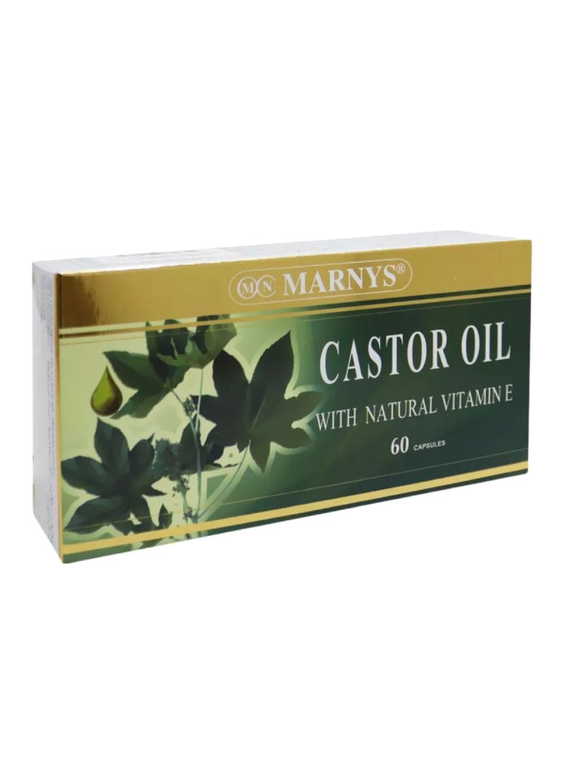 MARNYS CASTOR OIL CAP 60'S