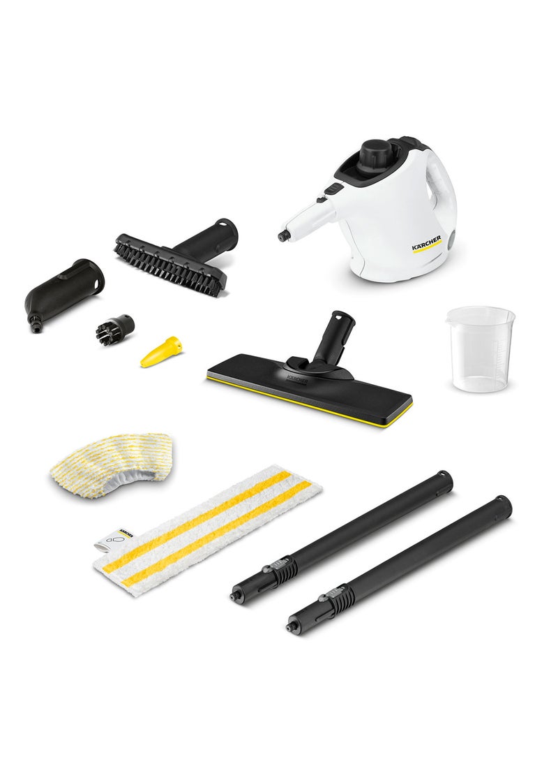 Sc 1 Easyfix Compact Steam Mop Ideal For Quick, Chemical-Free Cleaning 1200 W 15164180.0 White