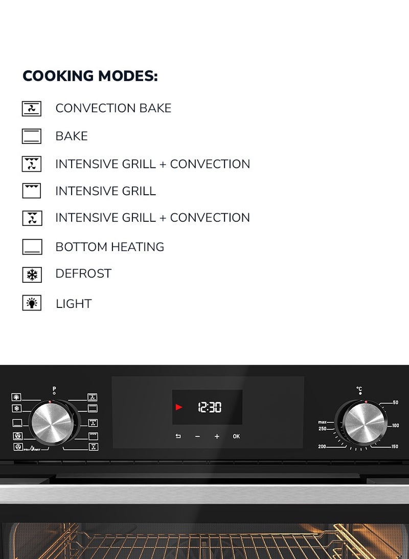 Built in Electric Oven 60 cm