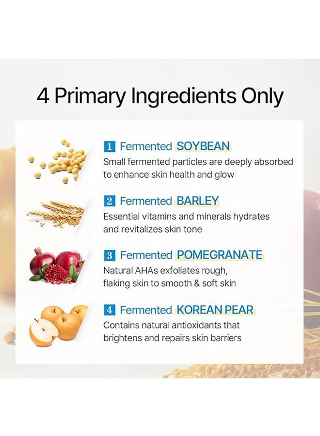 Bean Essence 50ml, Face Serum for Moisturization and Skin Nourishment, Natural Fermented Soybean Serum