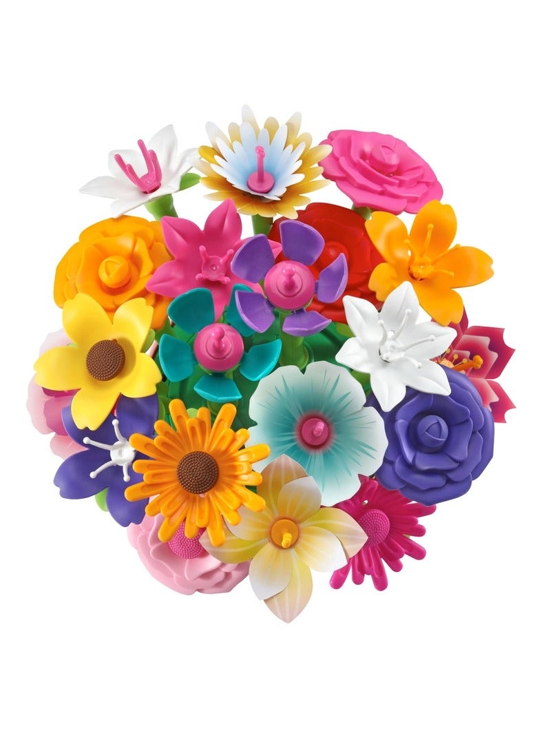 Make & Spin Bouquet Craft