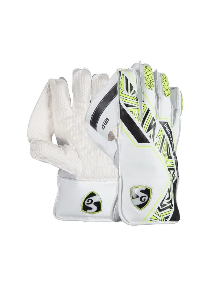 SG CLUB WICKET KEEPING GLOVES (MULTI-COLOR) W.K. GLOVES