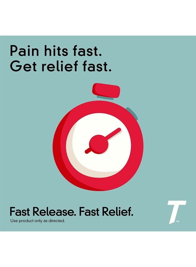 Extra Strength Acetaminophen Rapid Release Gels for Pain And Fever Relief, 24 ct