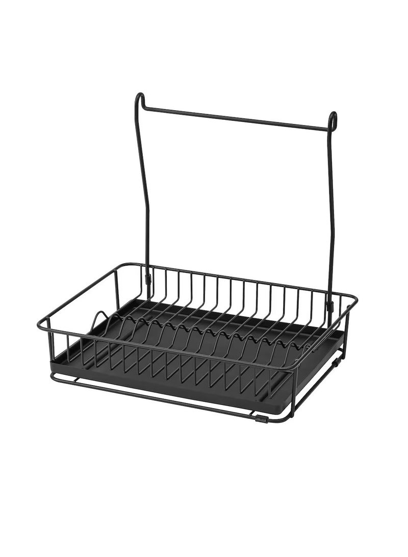 Dish drainer, black