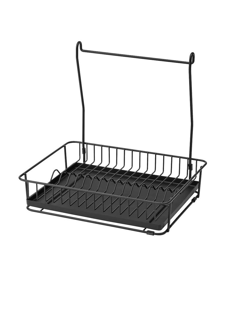 Dish drainer, black