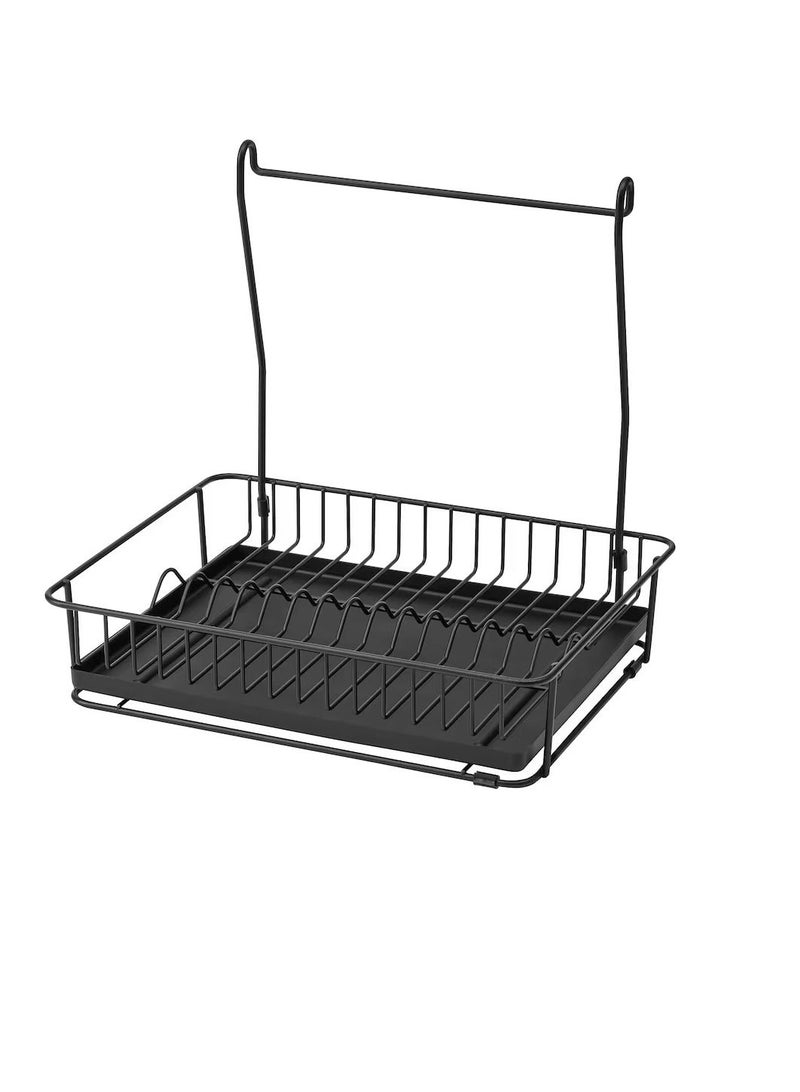 Dish drainer, black