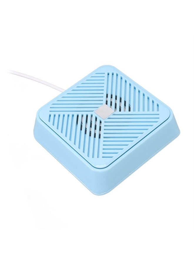 Mini USB Ultrasonic Dishwasher, Portable USB Dish Washing Machine Cleaner Wshing Tools for Dishware Fruit Vegetable, Compact Turbo Washer for Home Kitchen Apartment (Blue)