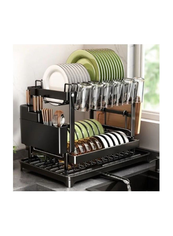 Dish Drying Stand, Kitchen Dish Drainer, Dish Filter Sink Drainer,  Plate Cutlery Rack, Cup Rack