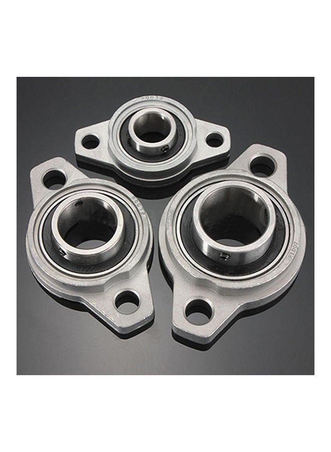 KP/KFL08 - 007 Rhombic Mount Pillow Block Bearing HLJ2760133 silver