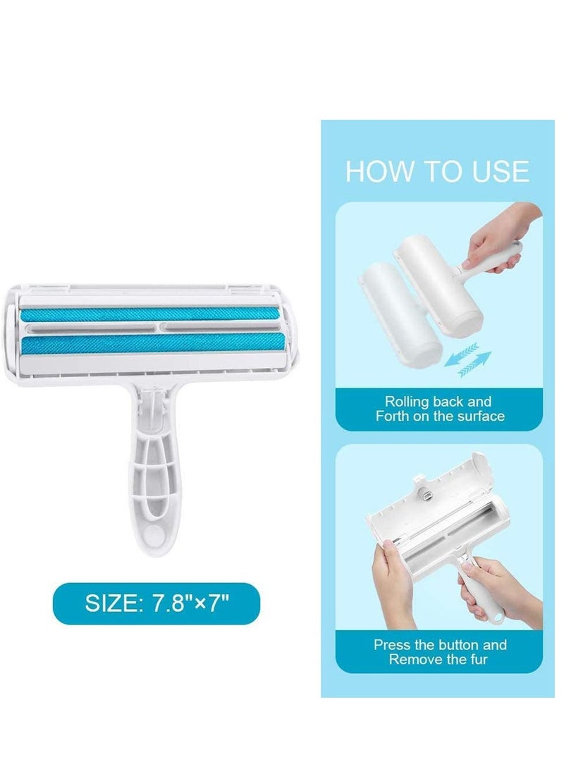 Pet Hair Remover, Reusable Dog Cat Remover Lint Roller, Fur from Furniture, Sofa, Bedding, Comforters Couch, and More