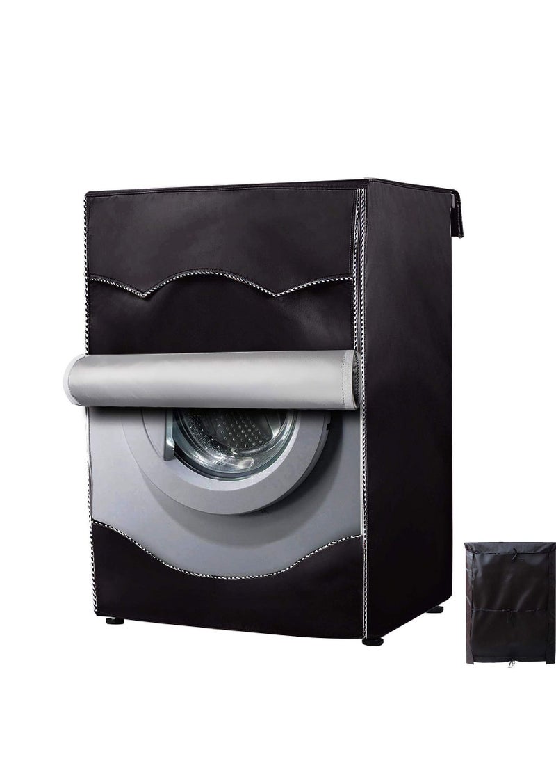 Washer Cover Dryer Washine Machine Waterproof and Dustproof Thickening Front-Loading Coating Oxford Cloth Full-automatic Roller Washing Sun-resistant Dust