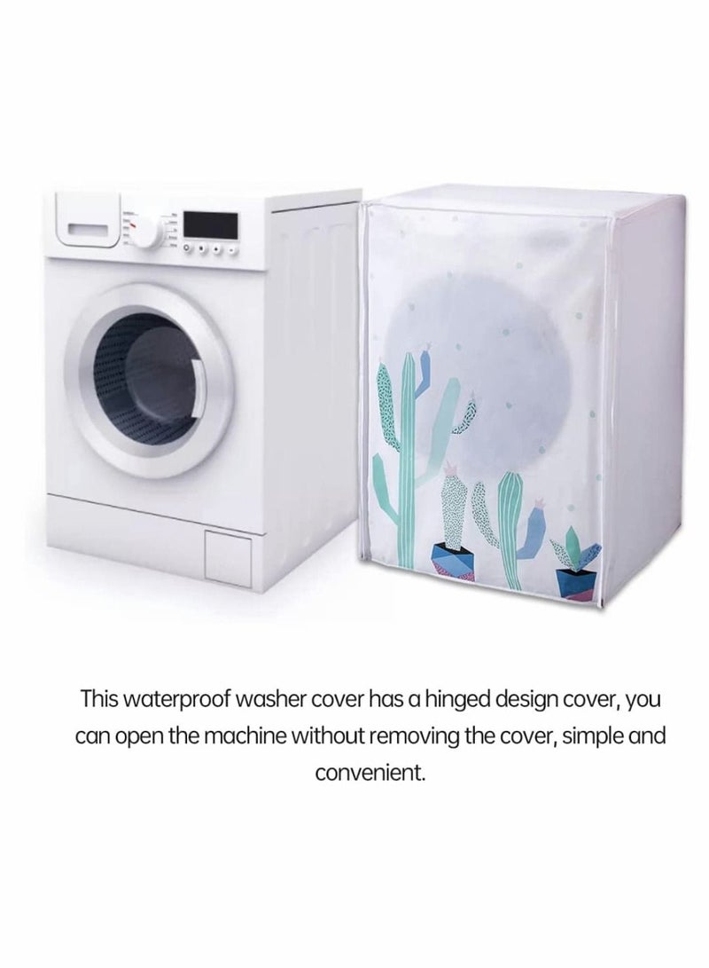 Washing Machine Cover Tumble Dust Washer Dryer Protection Case Waterproof Dustproof for Drum