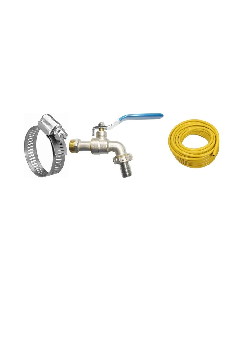 10 Meter Hose And 2 Hose Clip For Washing Machine