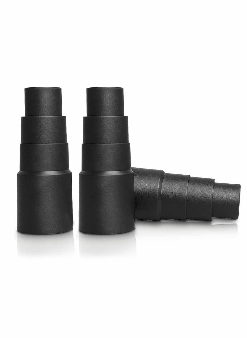 4 Pcs Vacuum Cleaner Hose Adapter, Sander Dust Extraction Adaptor for Random Orbital Sander, Jigsaw, Circular Saw Reducer (25mm/30mm/34mm/42mm)