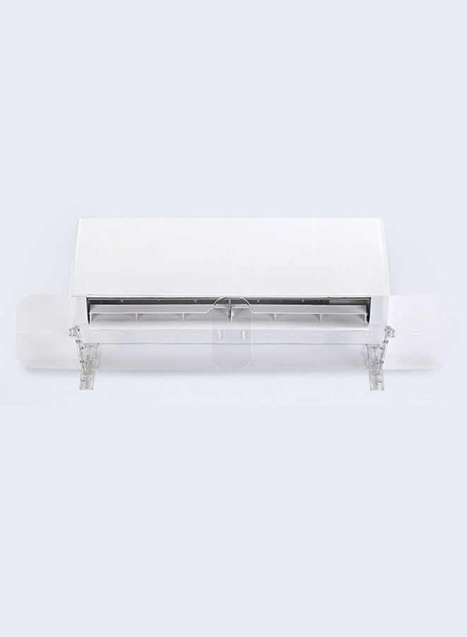 Air Conditioner Deflector，Retractable Universal  Anti Direct Blowing Transparent Air Conditioning Windshield