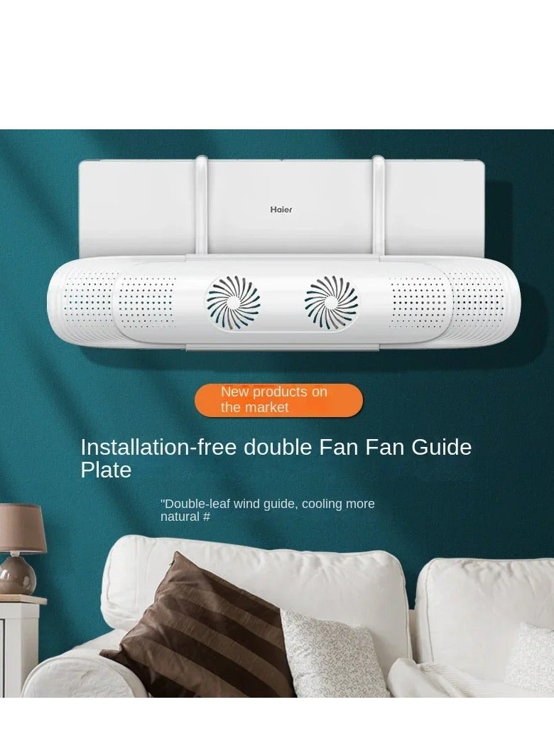 Air Conditioning Wind Deflector Anti Direct Blowing Adjustable Air Conditioning Wind Deflector Universal for Hanging