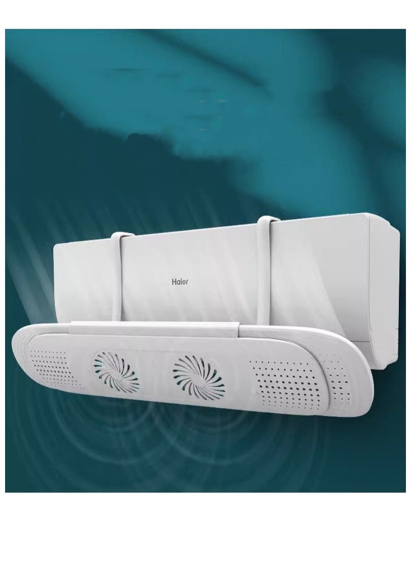 Air Conditioning Wind Deflector Anti Direct Blowing Adjustable Air Conditioning Wind Deflector Universal for Hanging