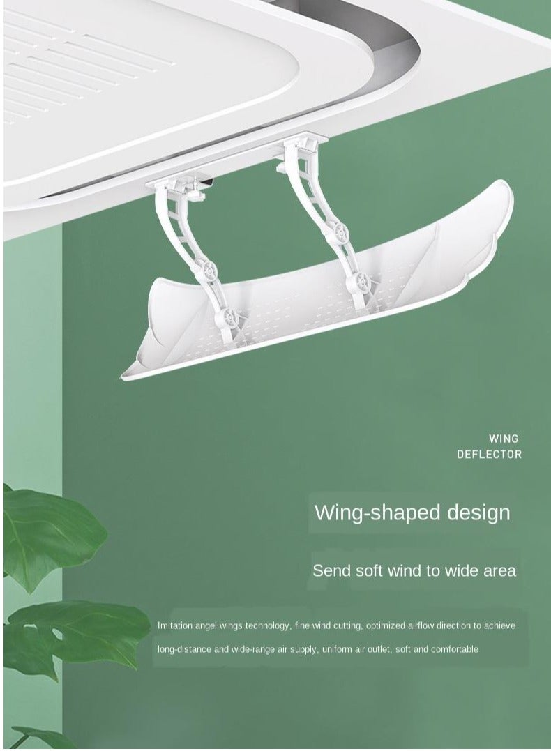 4 pieces of central air conditioner anti-direct blowing wind deflector*
