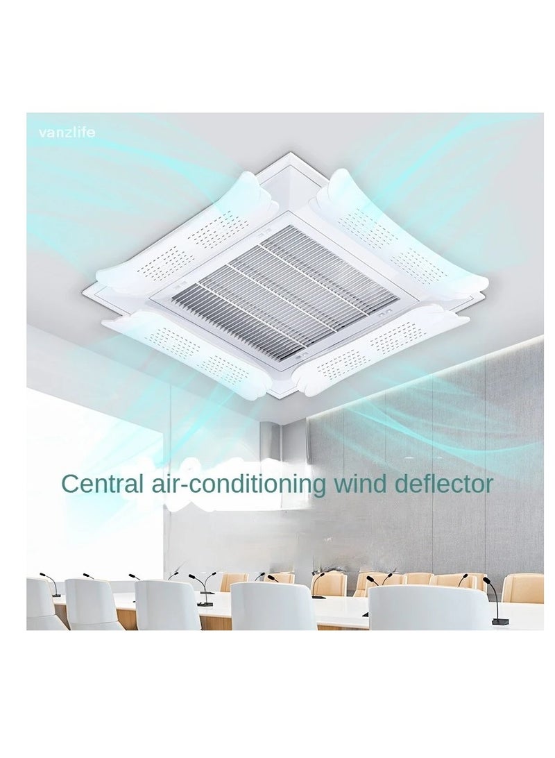 4 pieces of central air conditioner anti-direct blowing wind deflector*