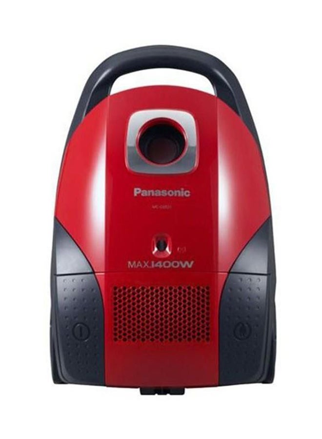 Canister Vacuum Cleaner 4 L 1400 W MC-CG520 Red