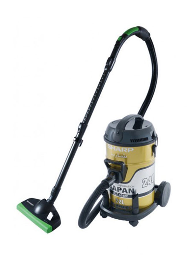 Vacuum Cleaner 22 L 2400 W ECCA2422 Black/Yellow