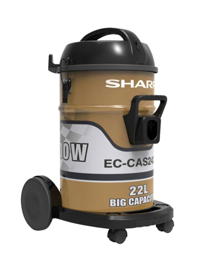 Vacuum Cleaner 22 L 2400 W ECCA2422 Black/Yellow