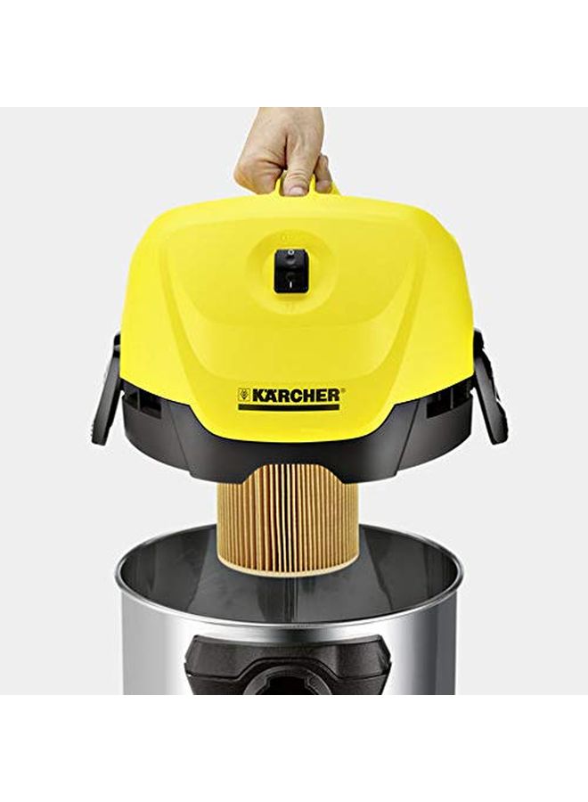 Wet And Dry Vacuum Cleaner 17 L 1000 W WD3 Premium Yellow/Silver/Black