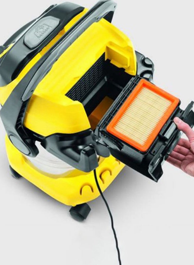 Canister Vacuum Cleaner 25 L 1100 W WD-5 Premium Black/Yellow/Silver