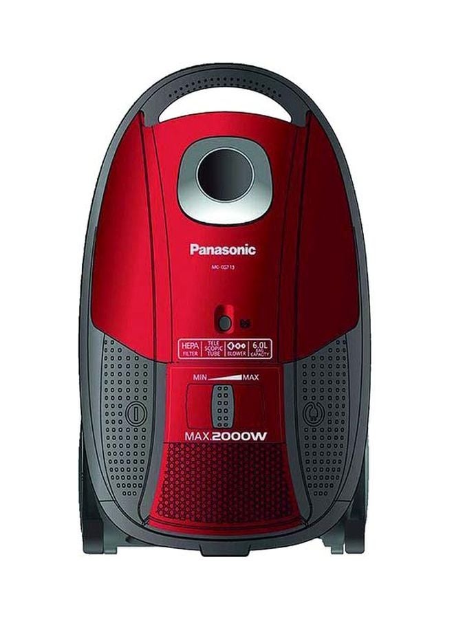 Vacuum Cleaner 6 L 1900 W MC-CG711 Red/Black/Silver