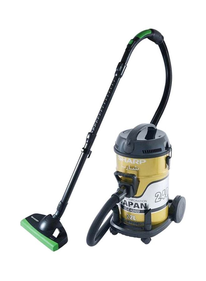 Drum Vacuum Cleaner 22 L 2400 W EC-CA2422-Z Gold/Black/White