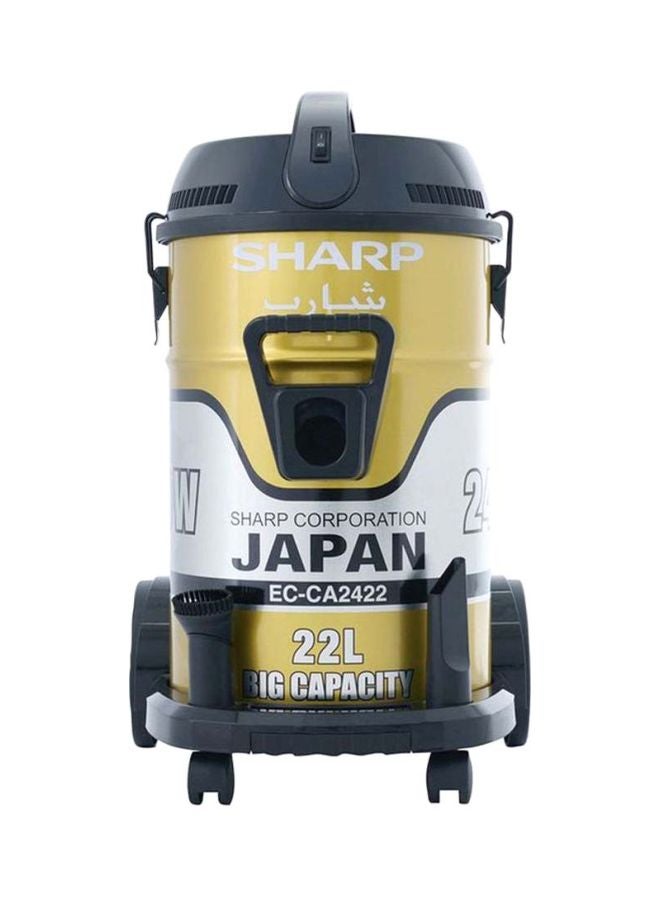 Drum Vacuum Cleaner 22 L 2400 W EC-CA2422-Z Gold/Black/White