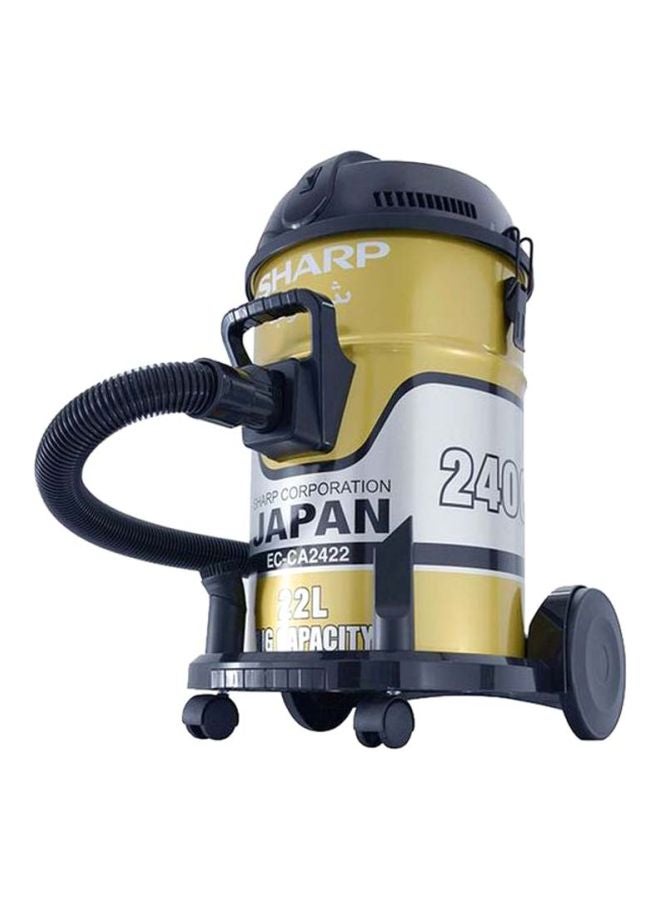 Drum Vacuum Cleaner 22 L 2400 W EC-CA2422-Z Gold/Black/White