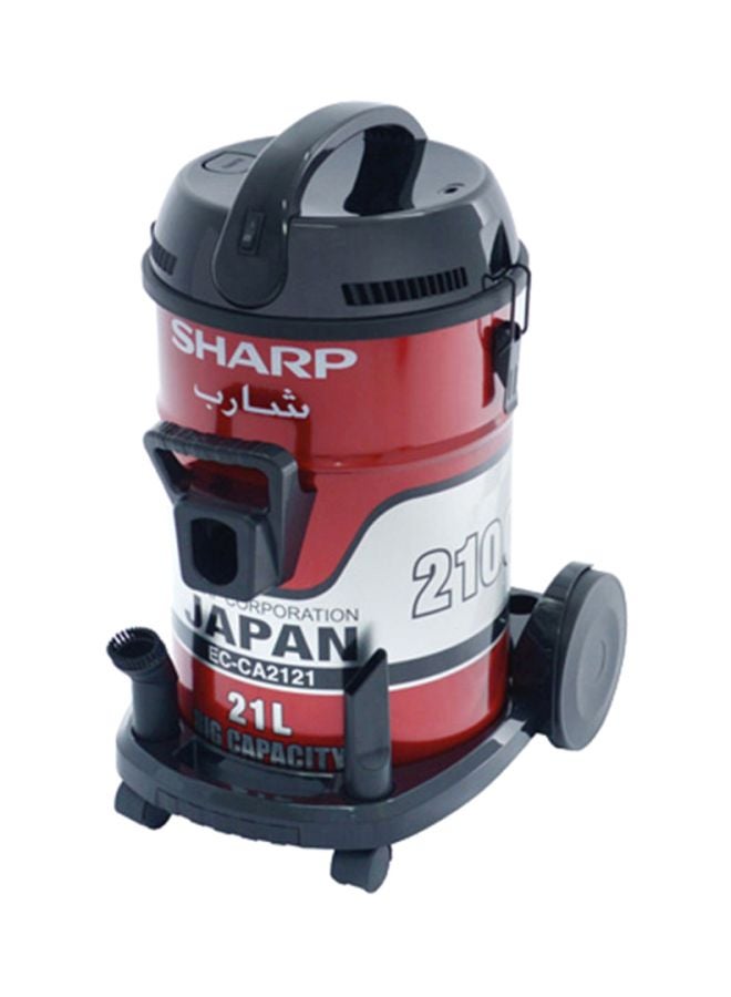 Vacuum Cleaner 21 L 2100 W EC-CA2121 Red/Black/Grey