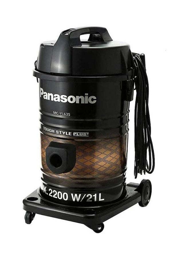 Drum Vacuum Cleaner 240 V 21 L 2200 W MCYL635 Black