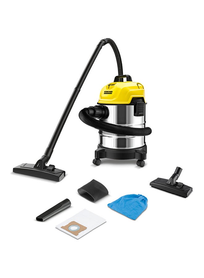 Multipurpose Wet & Dry Vacuum Cleaner Wd 1S Classic, 1300W, Robust, Shock Proof 1500 W 1.098-324.0 Multicolour