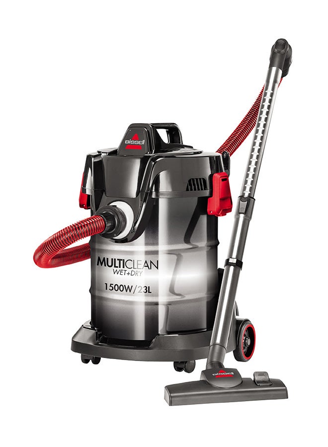 Multiclean W And D Drum Vacuum 23 L 2026K Black/Mambo Red