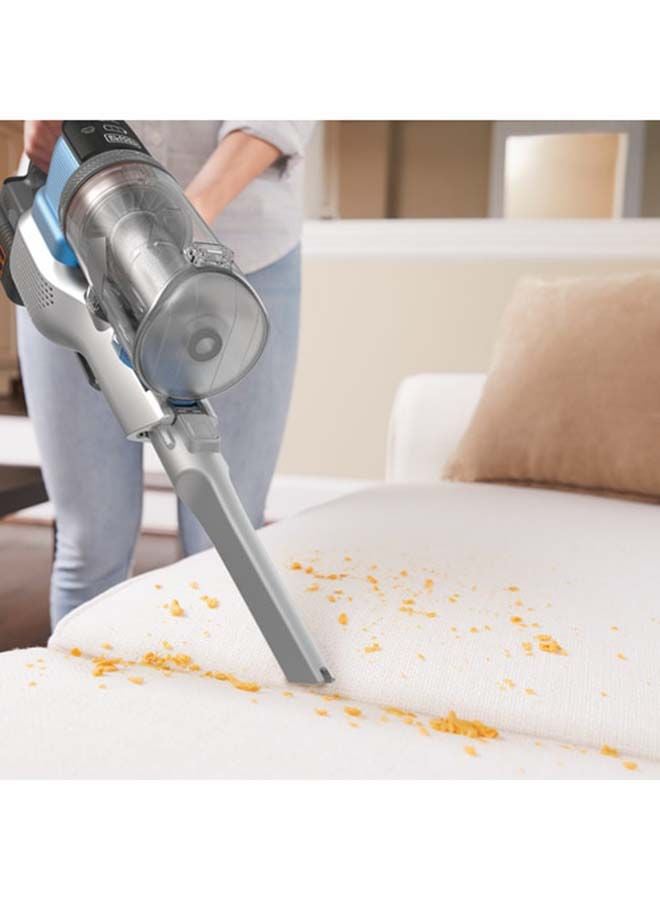 Cordless Stick Vacuum Cleaner, 36V, 4-in-1, 2.0Ah Lithium-Ion Battery, 40AW Suction, 750ml Dust Bowl, 80% Carpet Pickup, Anti-Tangle Beater, PowerSeries Extreme, 750 ml BHFEV362D-GB Blue/Grey