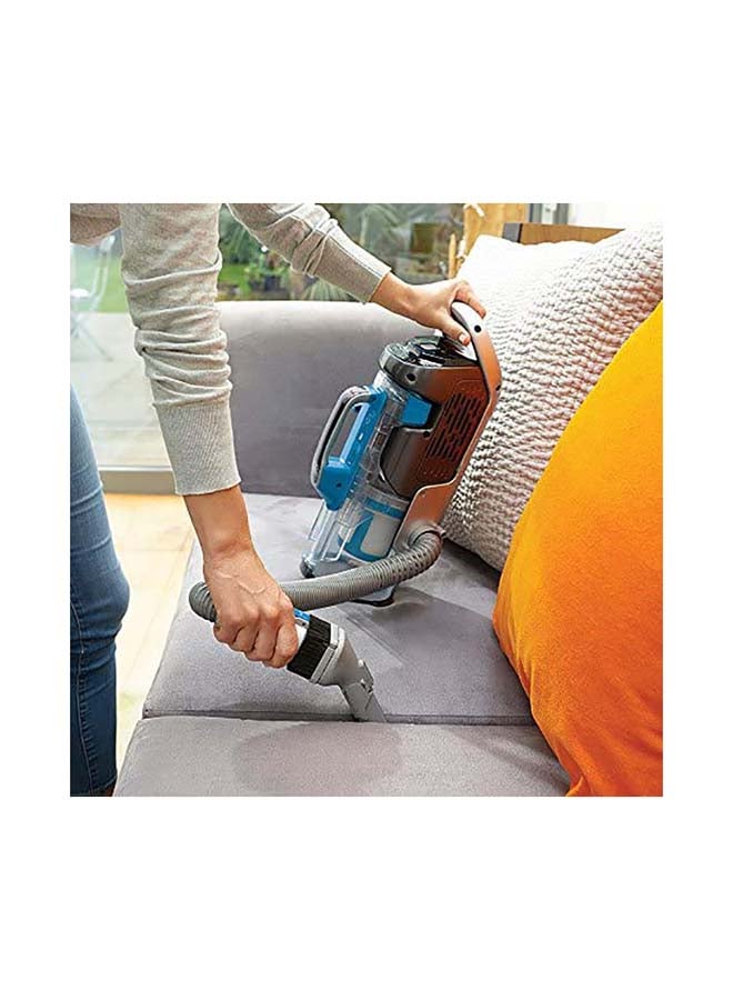 Cordless Vacuum Cleaner with 2 in1 function having intelligent Sensor Technology for Increased suction up to 60 minutes 1000 ml 45 W CUA525BH-GB Grey/Blue