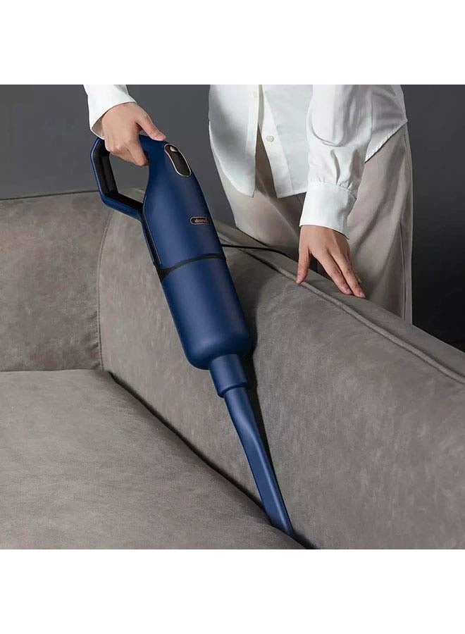 Multi-Function Push Rod Stick Handheld Vacuum Cleaner 500 ml 600 W DEM-DX1000 Sapphire Blue